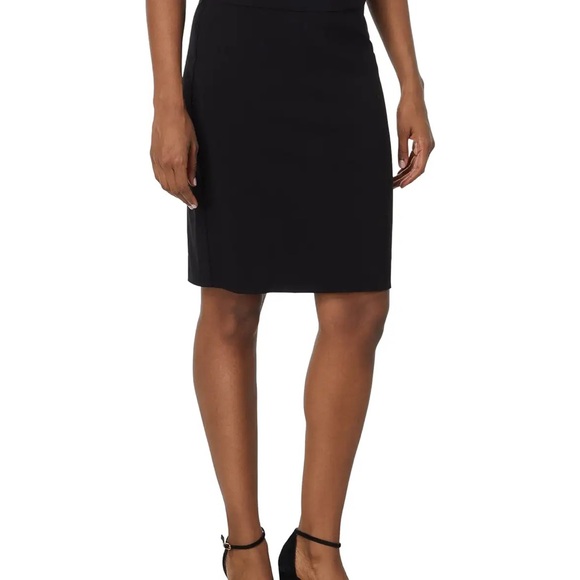 Krazy Larry Dresses & Skirts - Tailored Black Midi Pencil Skirt - Women